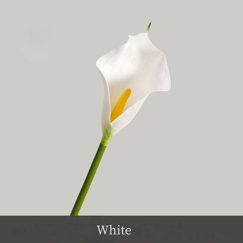 Artificial Calla lily,real touch home decor,faux flowers: Pink