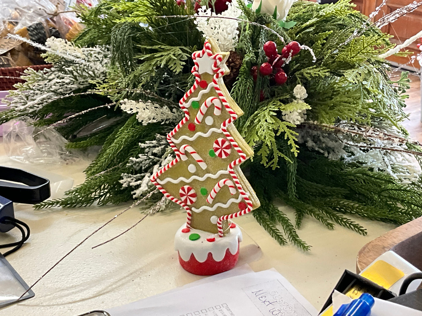 8” Gingerbread tree