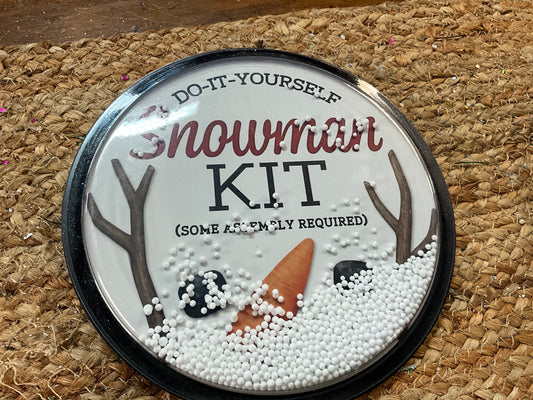 “Do-It-Yourself Snowman Kit” SIGN - CancreekDesigns