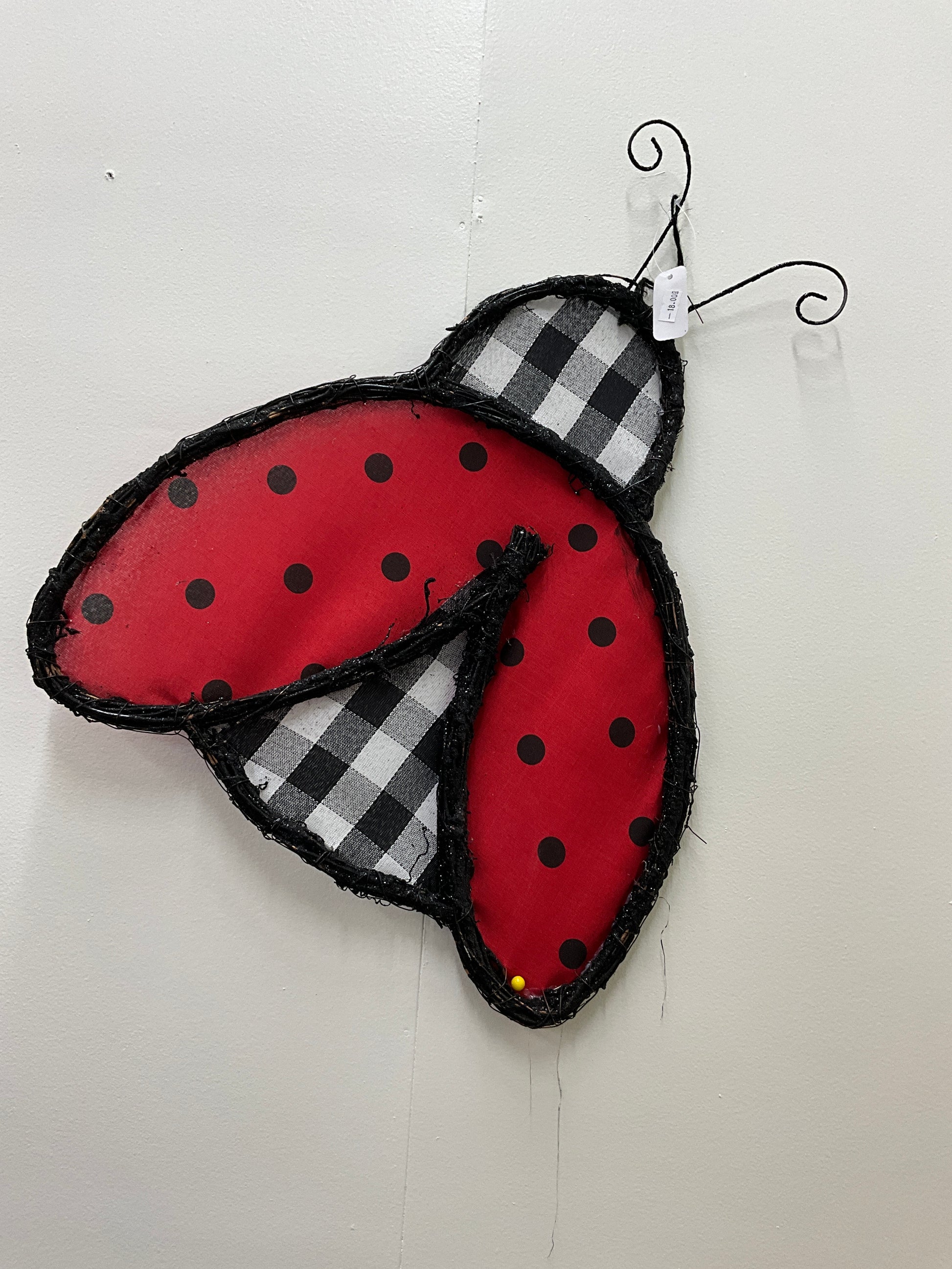 Ladybug Door Hanger - CancreekDesigns