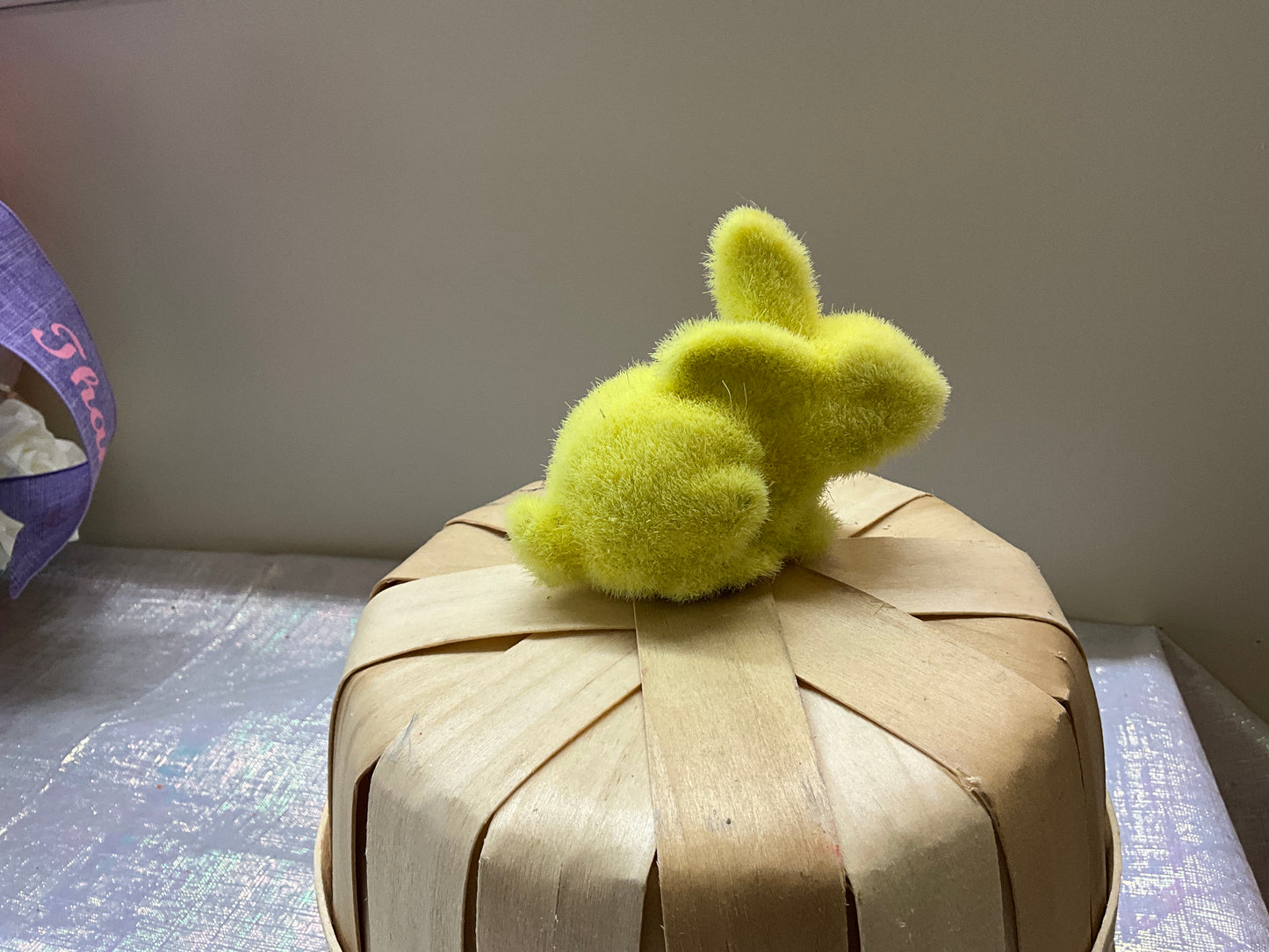 Flocked Mini Rabbit - CancreekDesigns