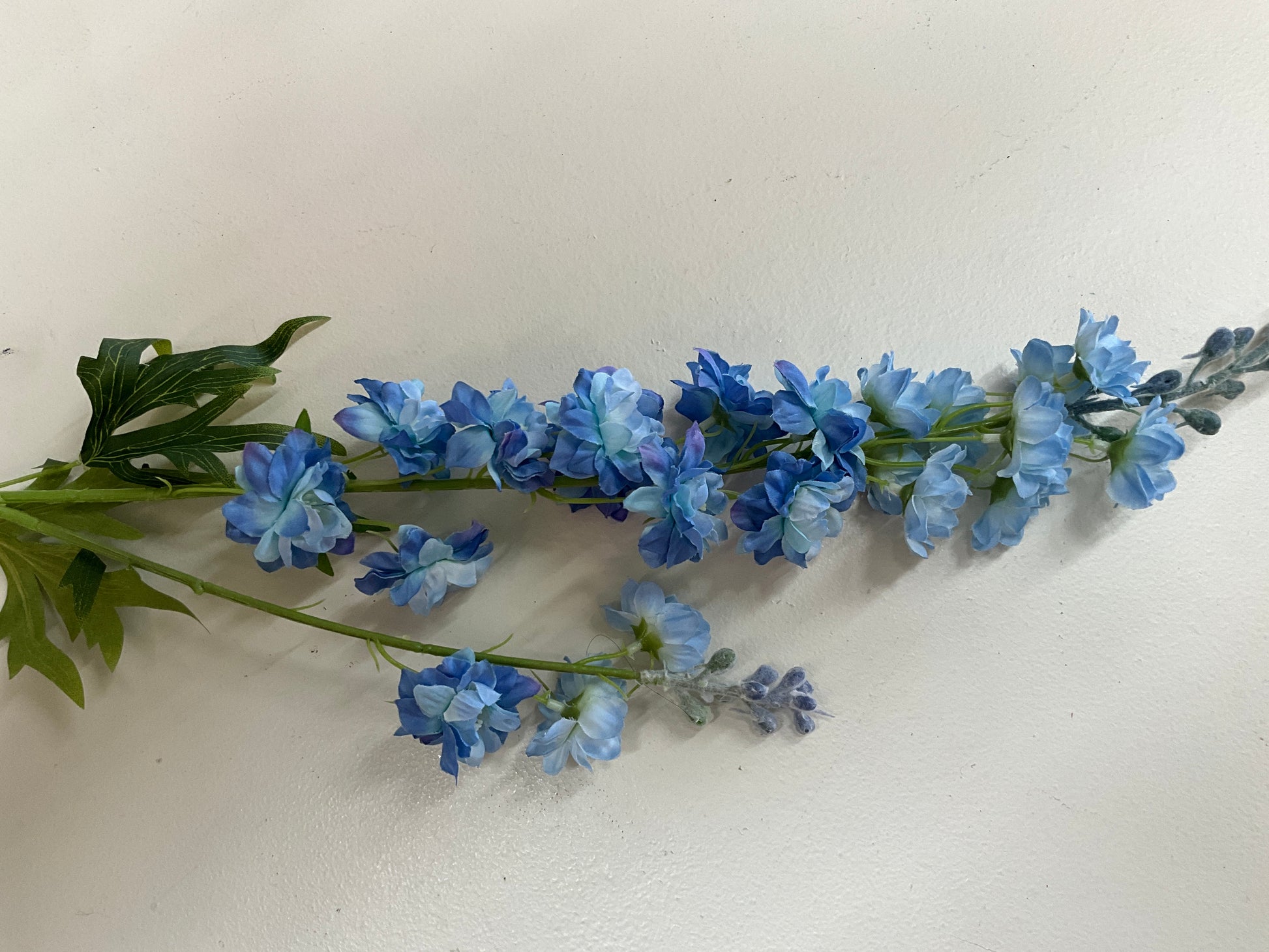 Vickerman 33.5 Blue Wild Lupine Spray. - CancreekDesigns