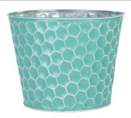 6.75"Dia x 5.5"H Emboss Quilted Pot Cover - CancreekDesigns