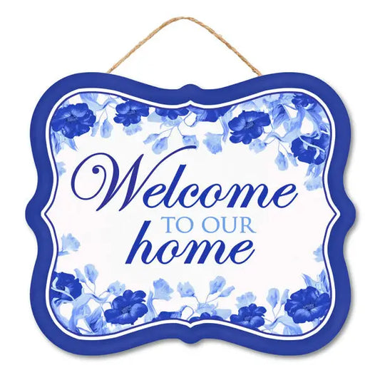Welcome To Our Home Sign - CancreekDesigns