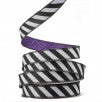 GLITTER STRIPE HALLOWEEN RIBBON