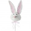 FURRY EASTER BUNNY HEAD PICK 25"