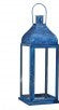 14" IRON/GLASS SUMMER LANTERN