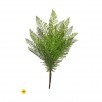 UV NATURAL TOUCH FEATHER FERN BUSH 19"