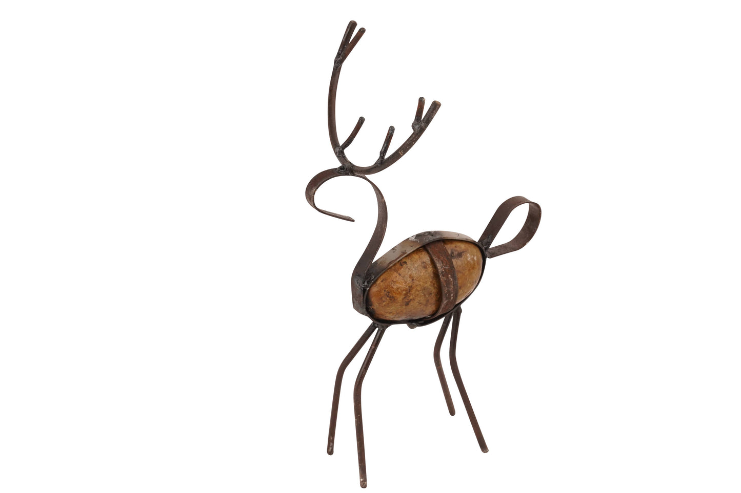 Rocky The Reindeer™-Christmas Decor-Two Colors-Large: Rustic Brown