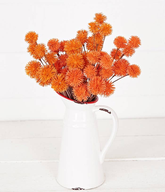 30300- 12in Pick-Orange Thistle Ball