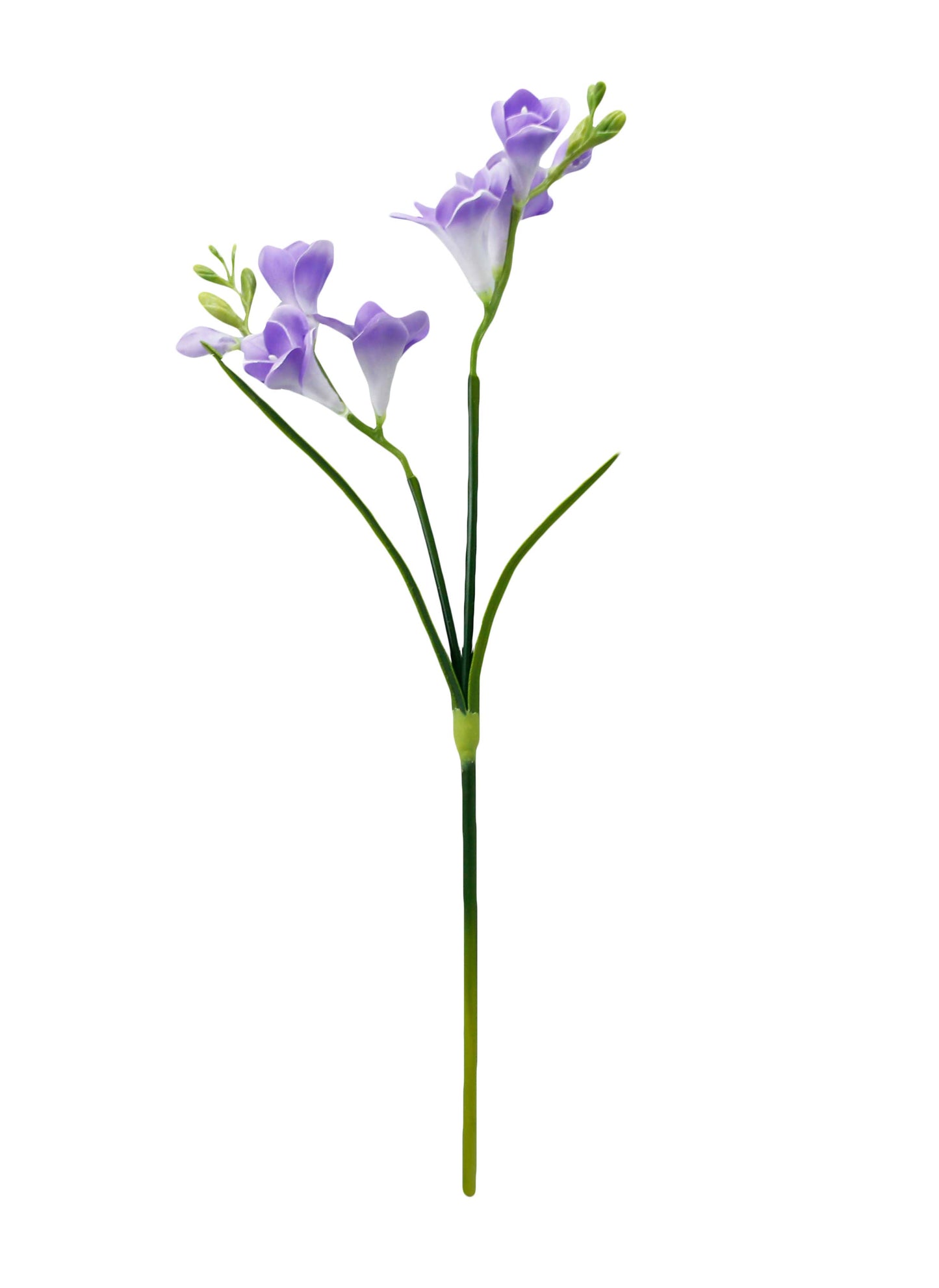 20" Lifelike Soft Real Touch Artificial Freesia-2 sprays: Blue