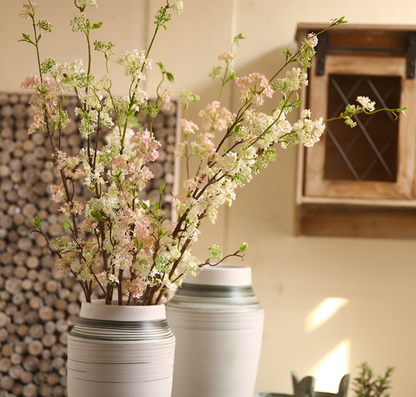 Artificial Snow willow Flower for DIY home/wedding decor: Pink