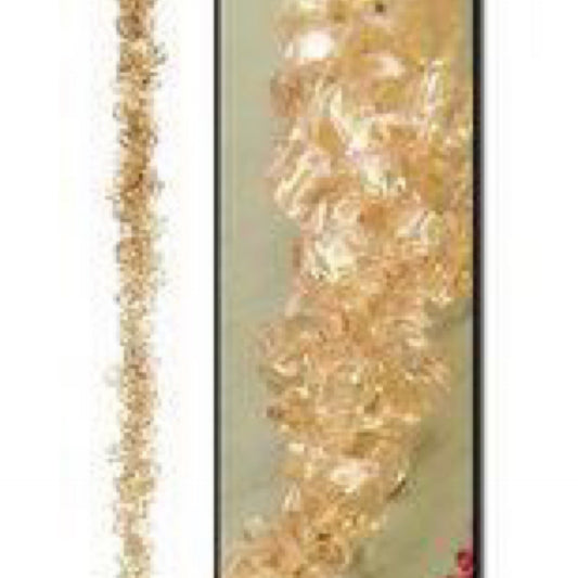 Icicle ornament, 20 “ gold - CancreekDesigns