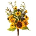 Regency International Sunflower & Thistle Bouquet 23 - CancreekDesigns