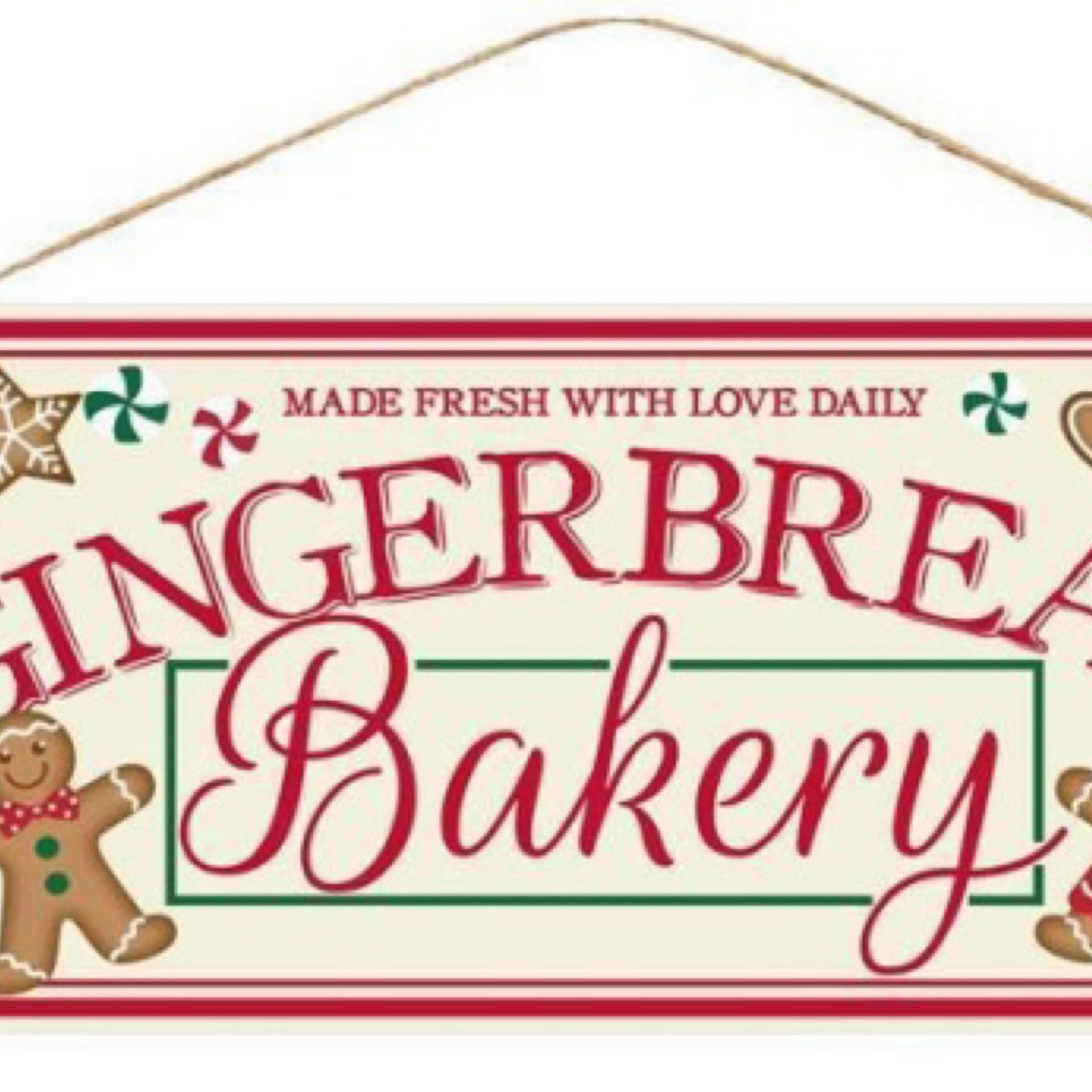 Gingerbread, bakery sign - CancreekDesigns