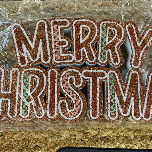 Merry Christmas foam sign - CancreekDesigns