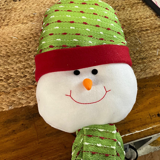 Snowman 21” red/green hats - CancreekDesigns