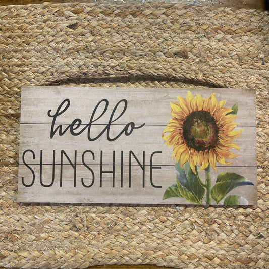 Hello Sunshine Wood - CancreekDesigns