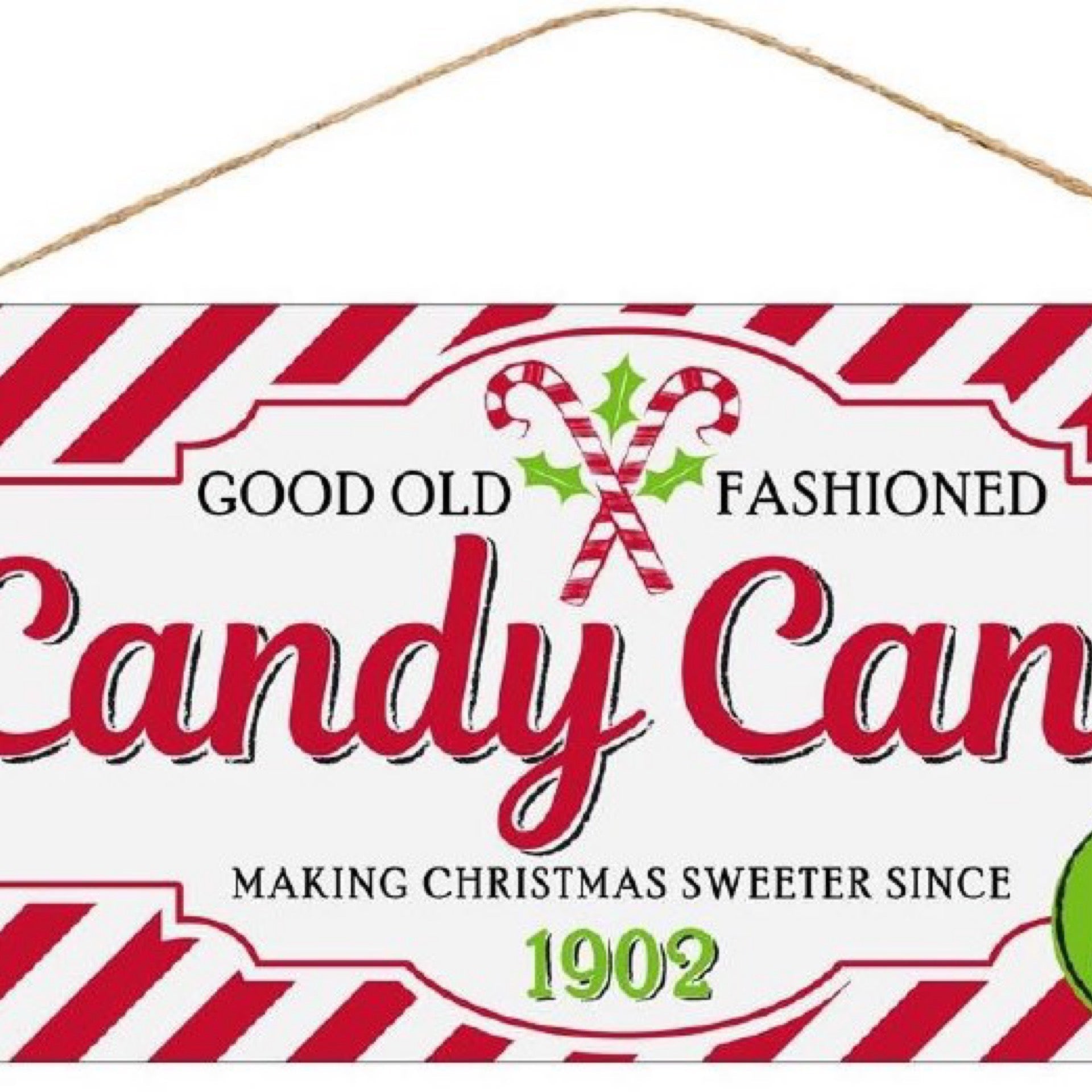 Candy cane sign - CancreekDesigns