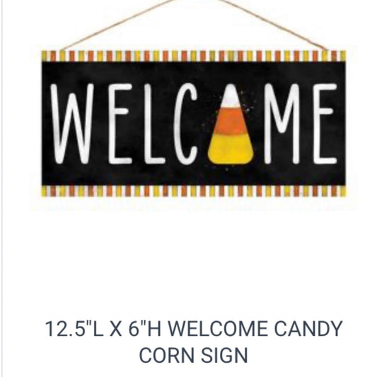 Welcome Candy Corn - CancreekDesigns