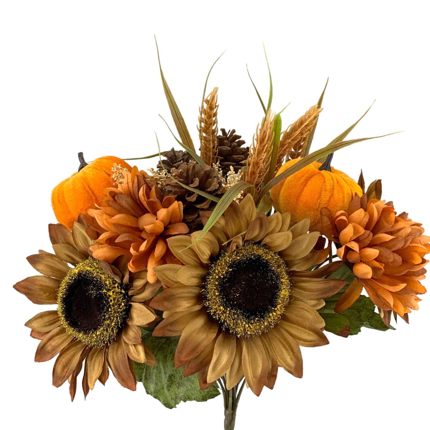 Sunflower Hyd Pumpkin Bush X14 H16 - CancreekDesigns