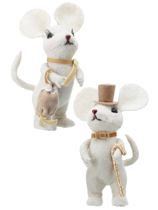 Felt Sophisticated Mouse - CancreekDesigns