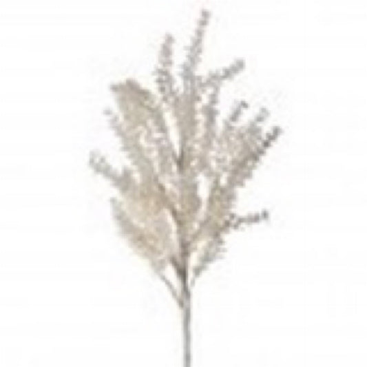 24” frosted leaf spray - CancreekDesigns