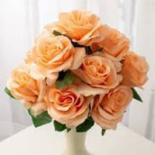 peach roses - CancreekDesigns