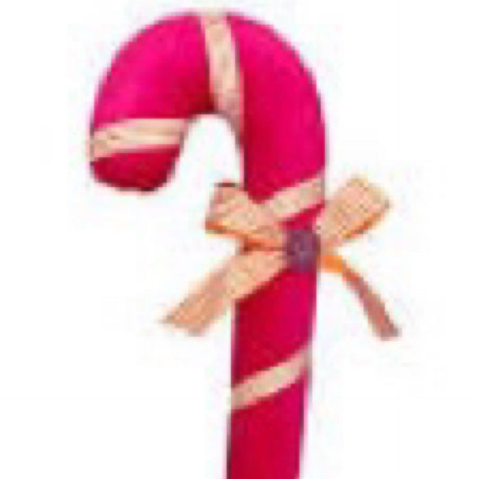 Pink 14 inch candy cane - CancreekDesigns