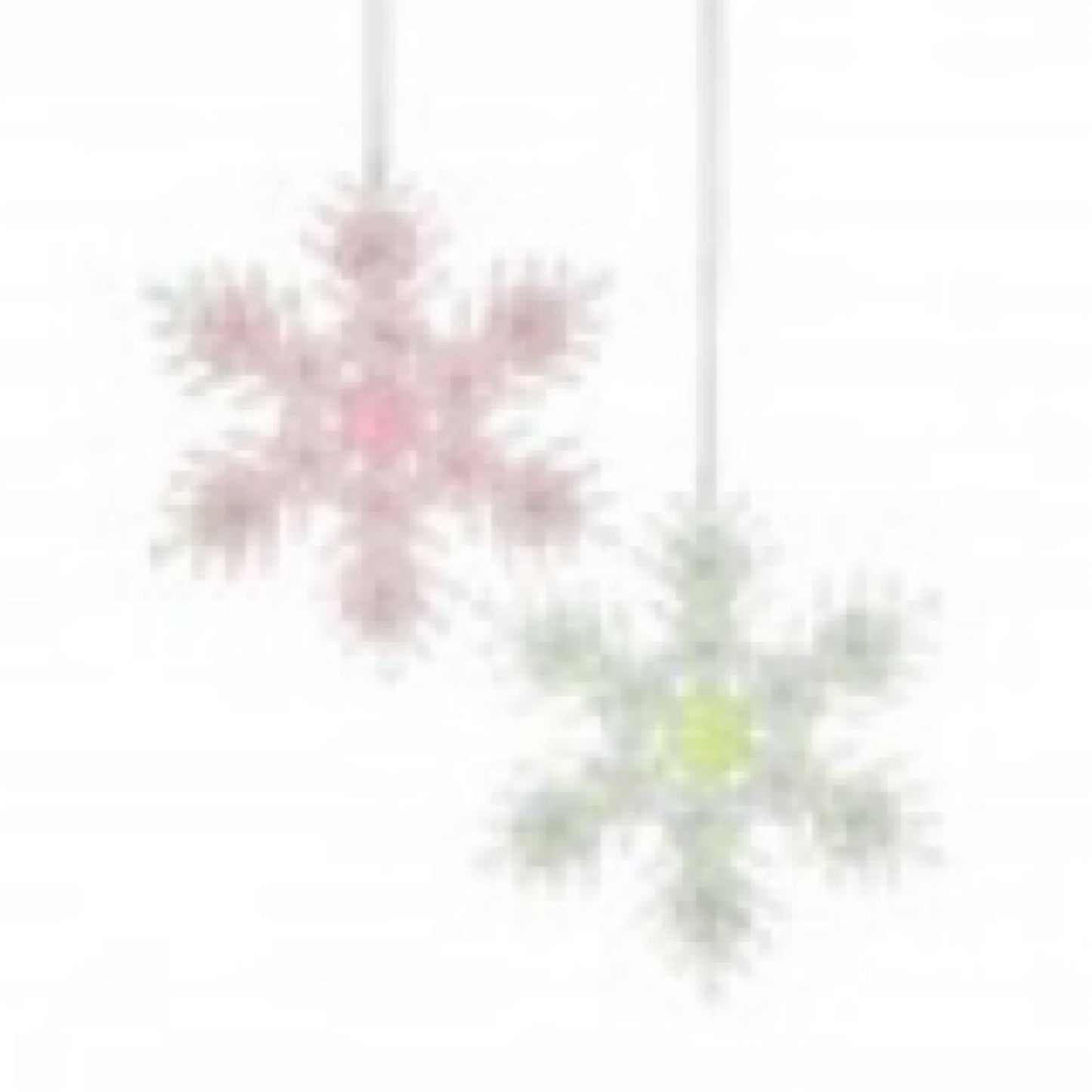 6” pastel candy snowflake - CancreekDesigns