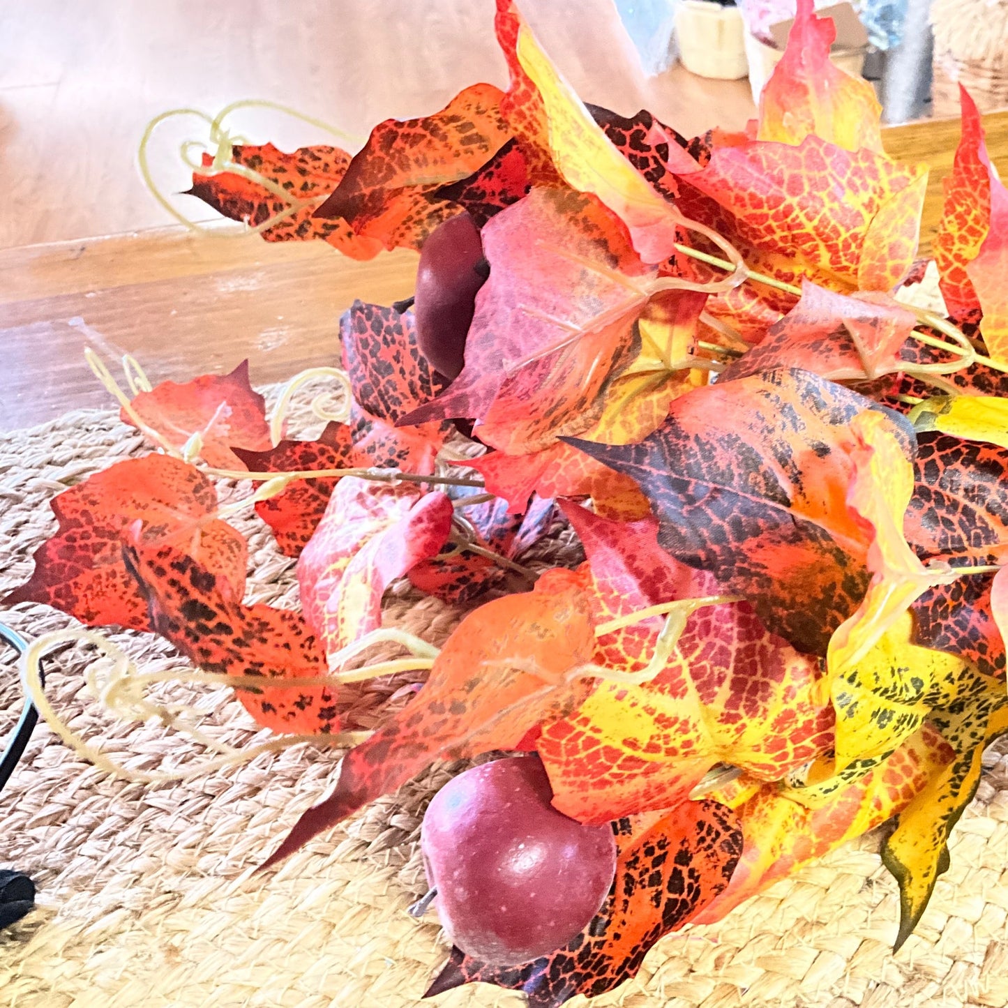 Apple fall leaves - CancreekDesigns