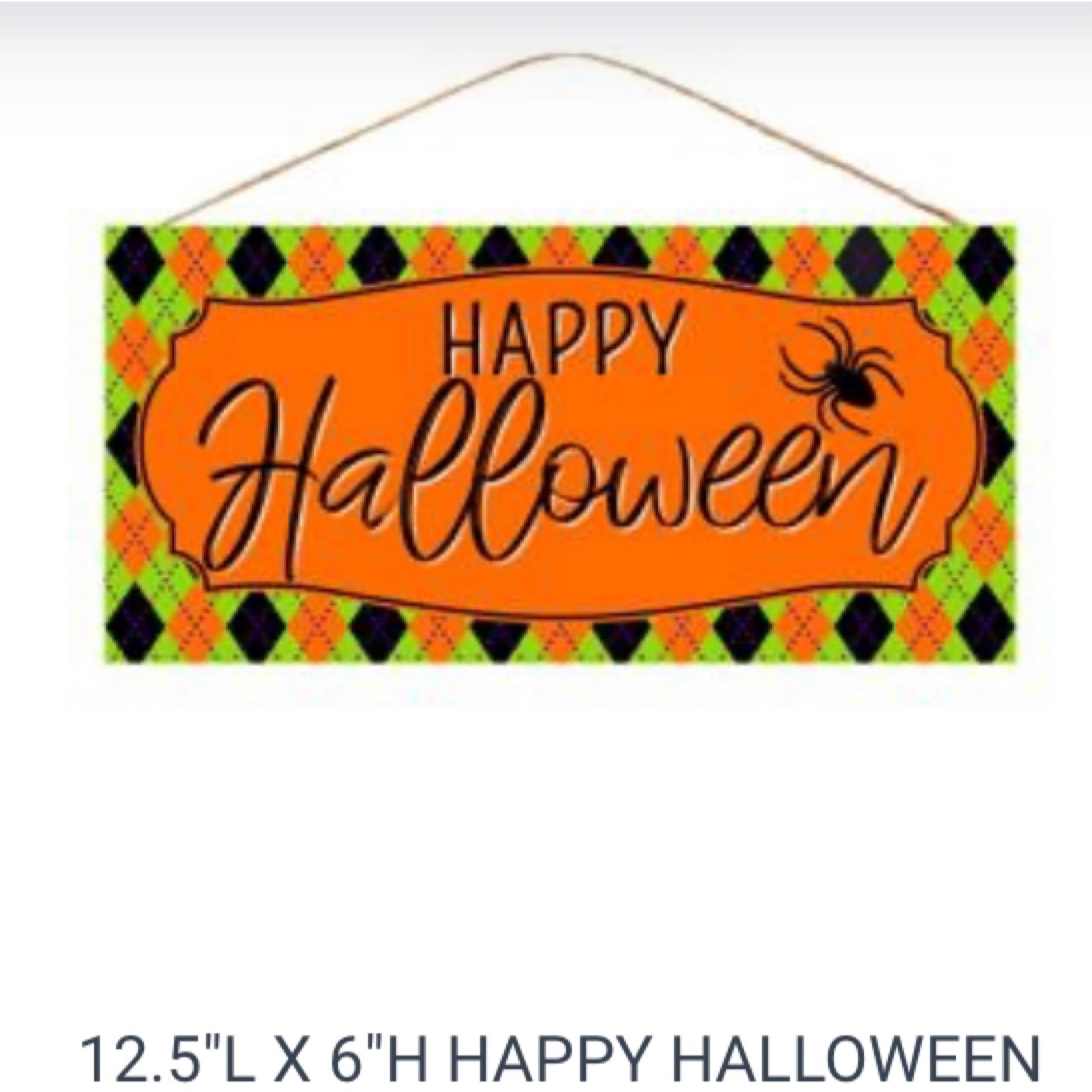 Happy Halloween Sign - CancreekDesigns