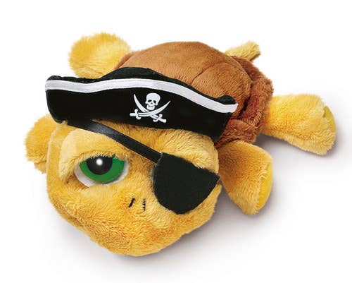DICKENS INC. - Shelly Pirate Turtle Plush | RUSS | 86291RS - CancreekDesigns