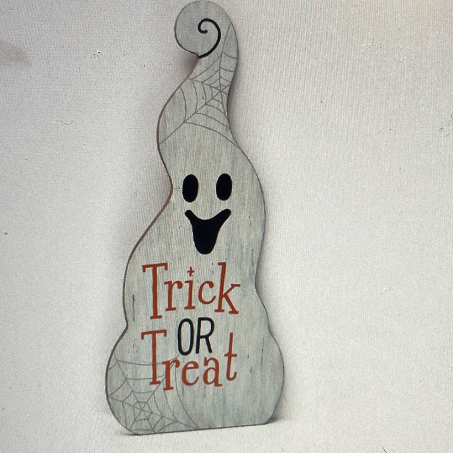 Reversible ghost /snowman porch sign - CancreekDesigns