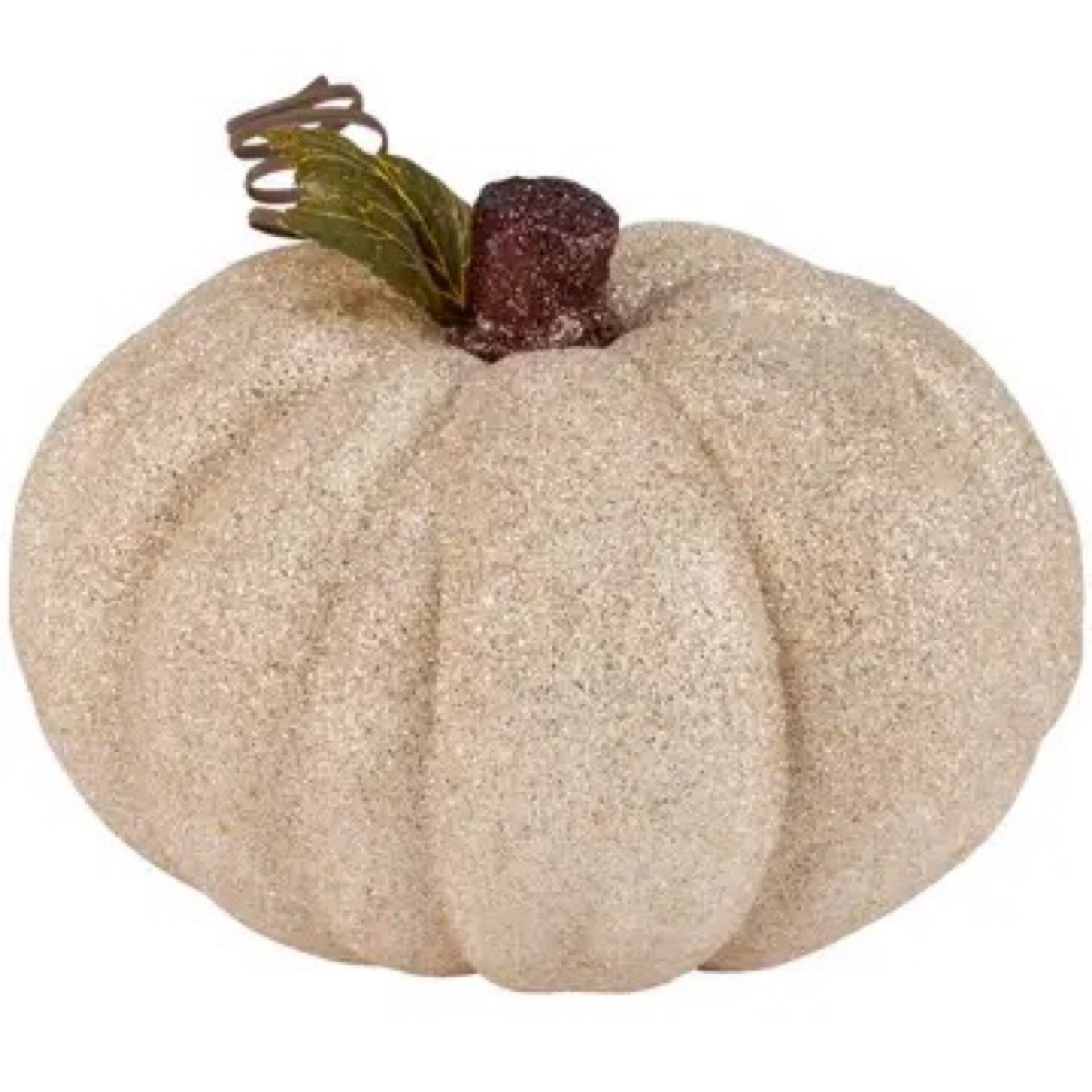 Champagne Glitter Pumpkin - CancreekDesigns