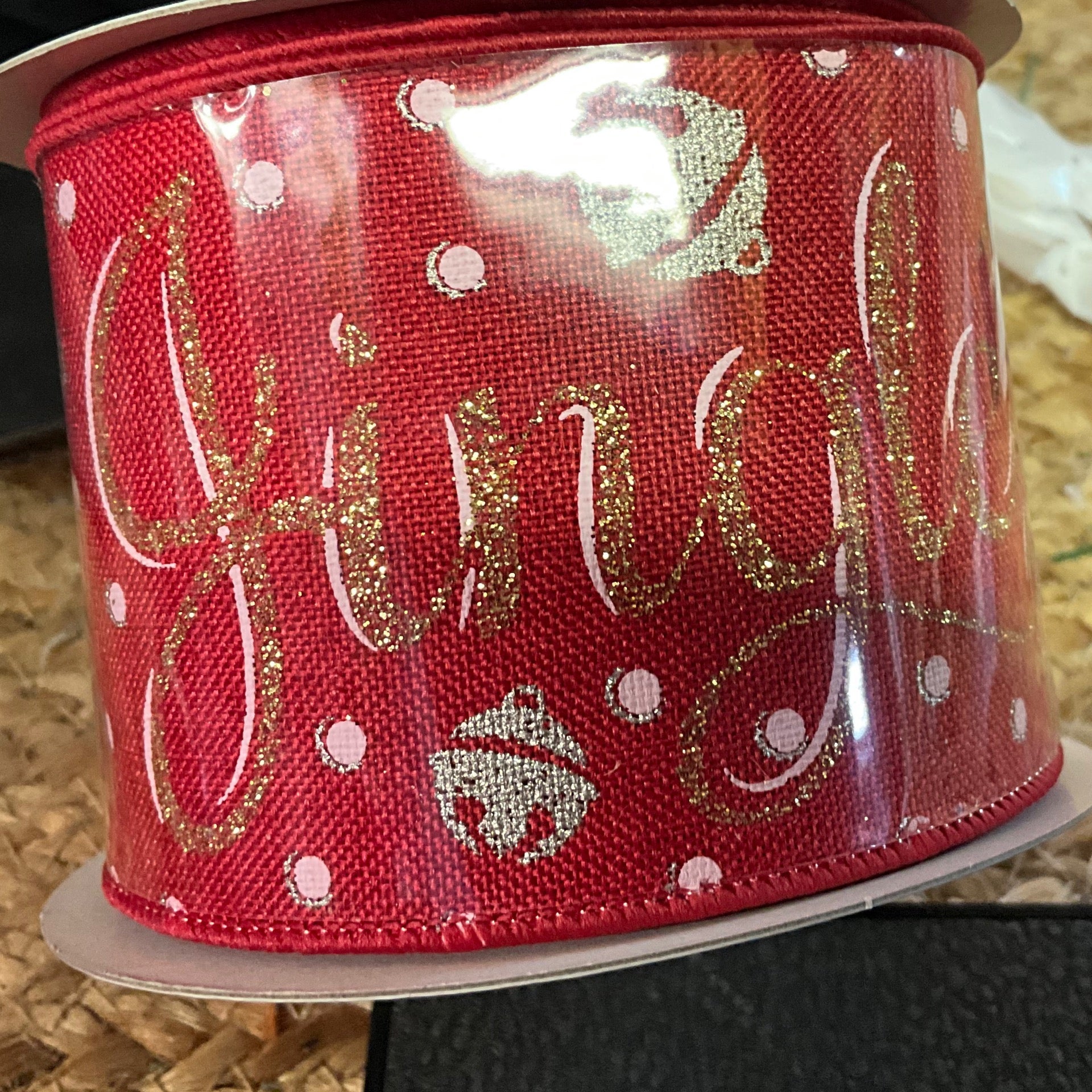 Jingle bell ribbon 2.5’ - CancreekDesigns