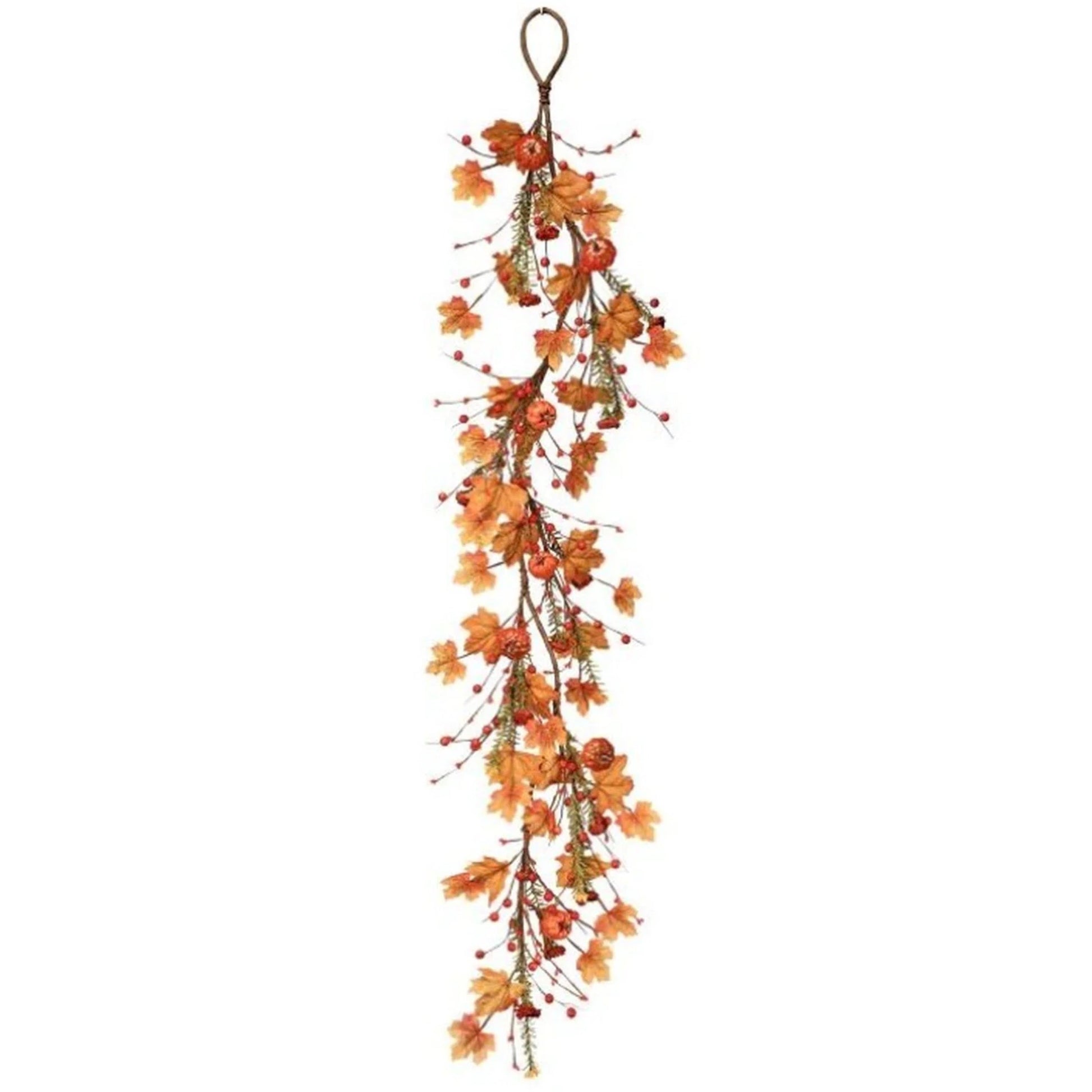 Maple leaf/pumpkin garland - CancreekDesigns