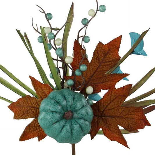 15 " L Pumpkin/Berry/Leaf/Grass Pick - CancreekDesigns