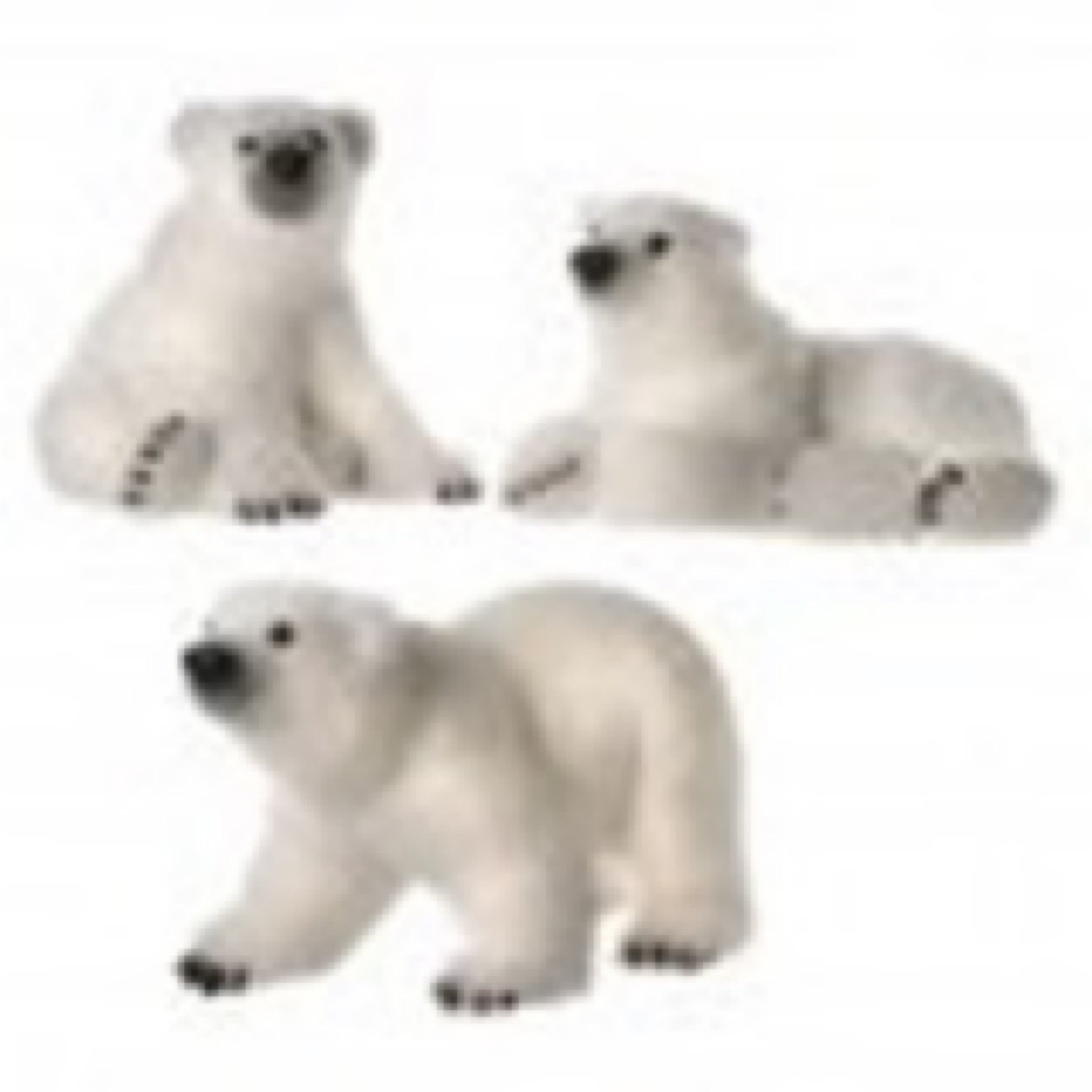 8-11" POLAR BEAR CUBS sold separately - CancreekDesigns