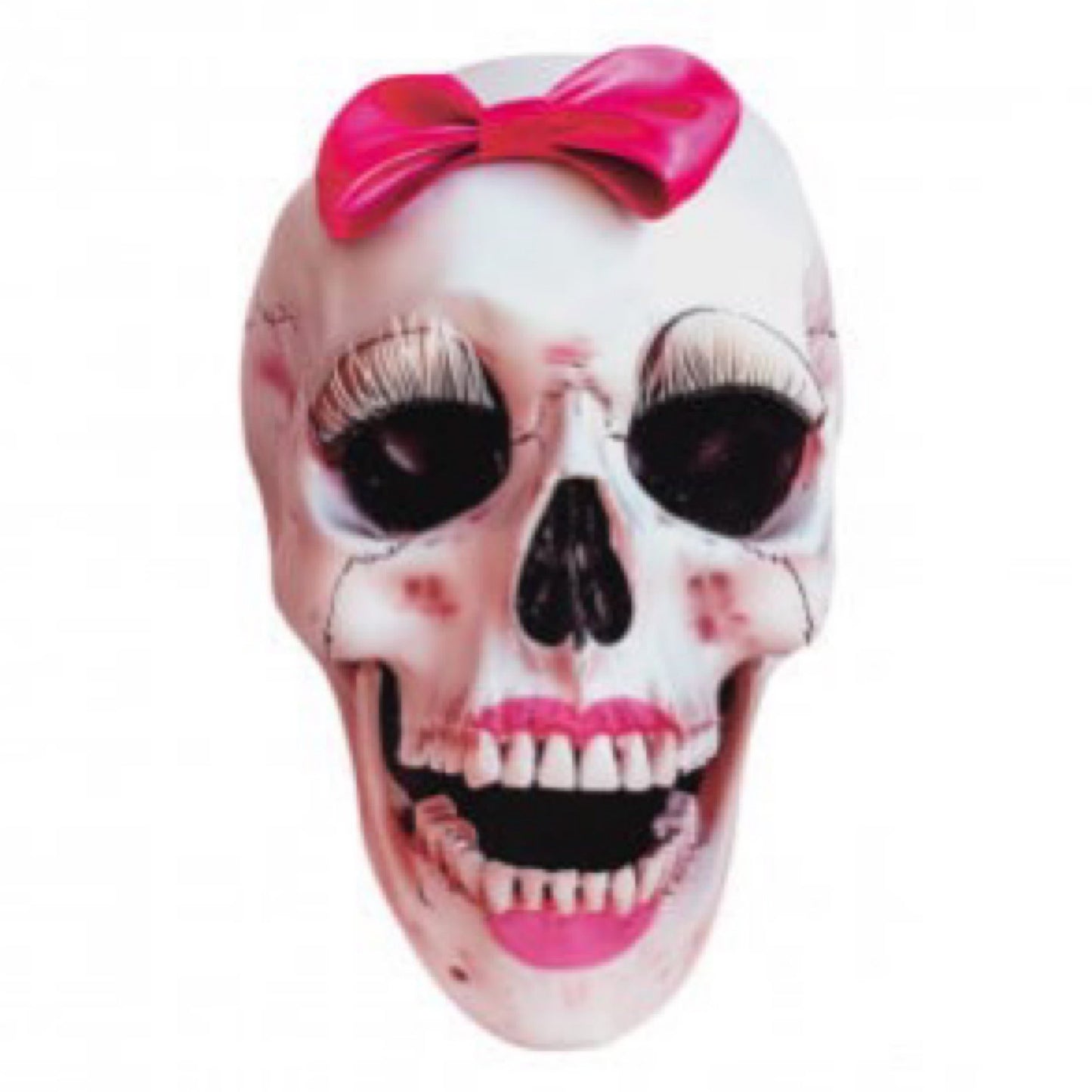 Lipstick Bow Skull, waterproof - CancreekDesigns