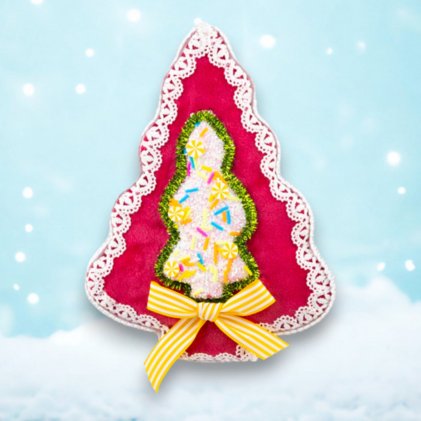 Cookie Christmas ornament - CancreekDesigns