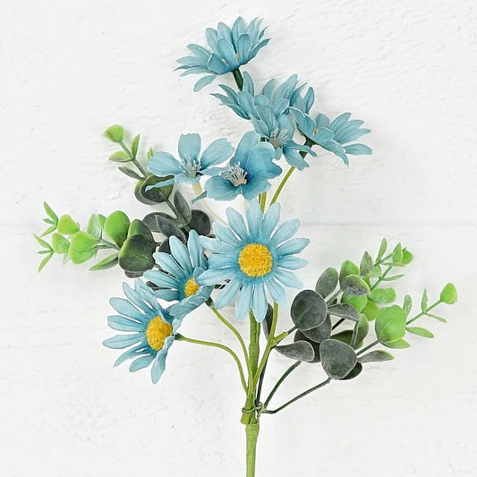 Holiday Depot Inc. - 31107- 12in Pick-Mix Gerber Daisy-BLUE- - CancreekDesigns