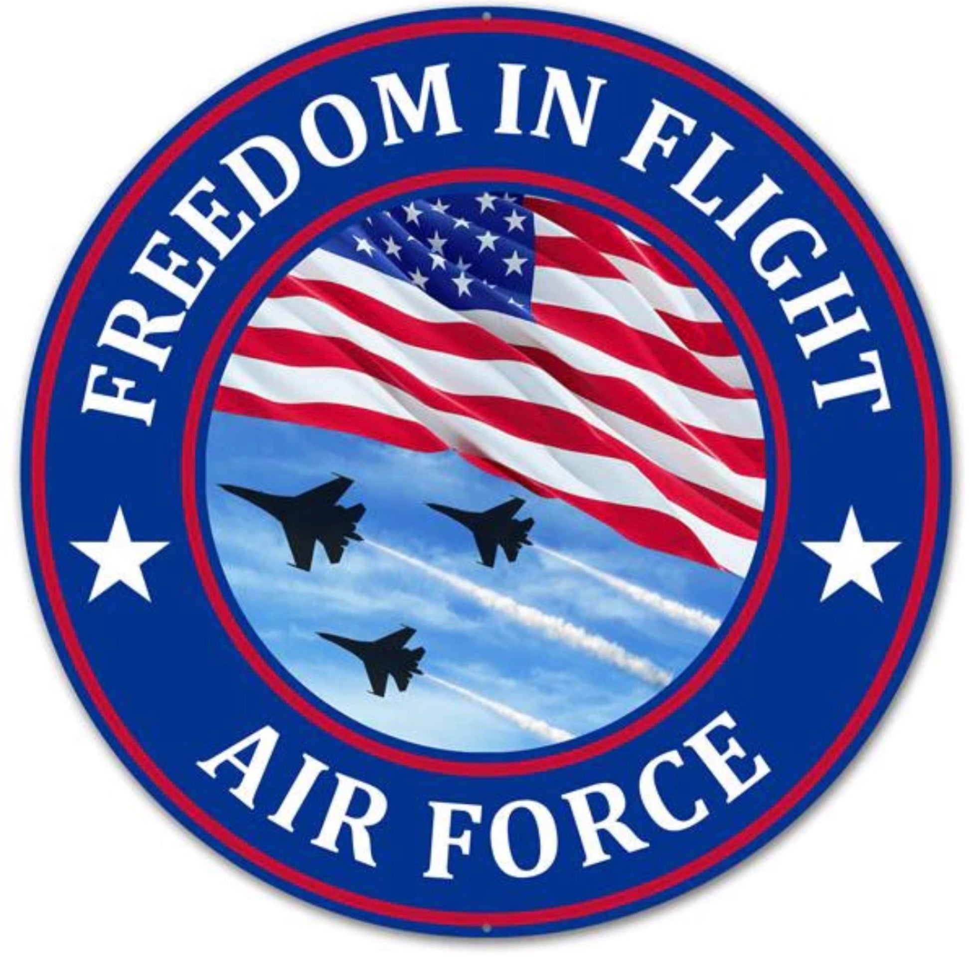 Freedom In Flight Air Force - CancreekDesigns