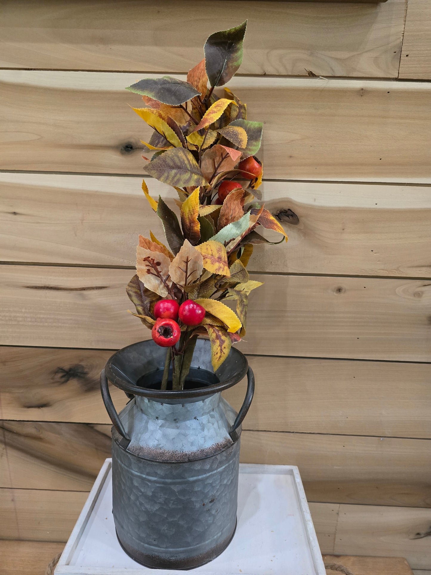 Petite leaves autumn spray